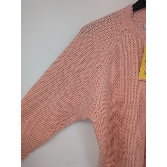 Vintage American Weekend Chunky Knit Sweater Women Size M Coquette Cottage Retro - Picture 4 of 6